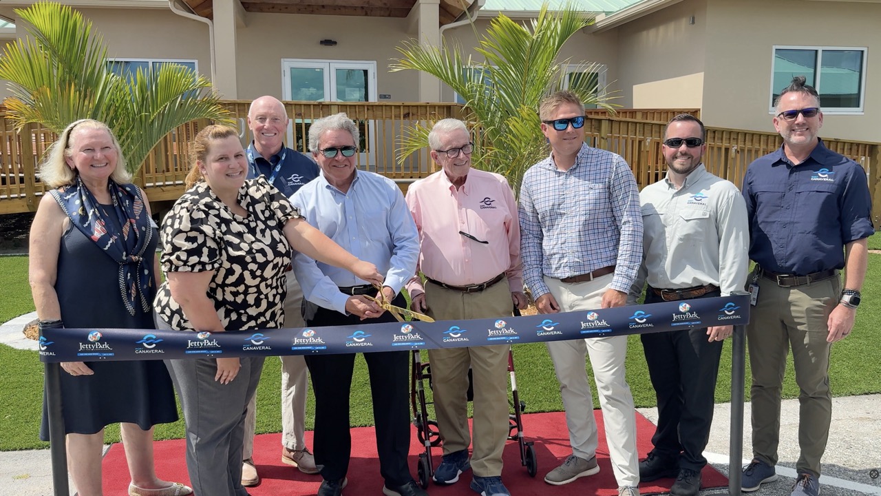 Photo of Jetty Park Camp Store Ribbon Cutting
